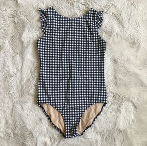 Girls Gingham Swimsuit